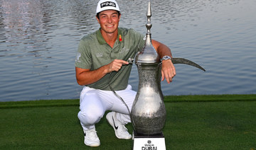 Viktor Hovland bags maiden Dubai Desert Classic with thrilling play-off win over Bland