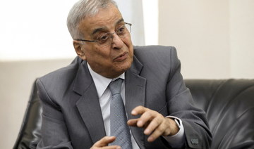 Lebanese Foreign Minister Abdallah Bou Habib. (Reuters/File Photo)