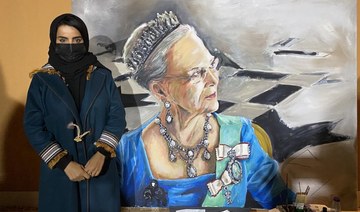 Saudi artist ‘honored’ to paint portrait of the Queen of Denmark