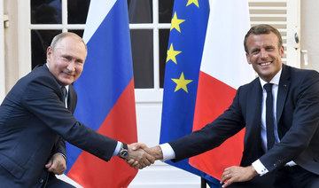 Macron discusses Ukraine with Biden ahead of Russia trip