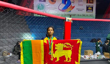 Woman boxing champion brings hope to impoverished Sri Lankan province