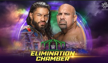 Best of WWE past and present clash as Goldberg and Roman Reigns go head to head at Elimination Chamber in Jeddah