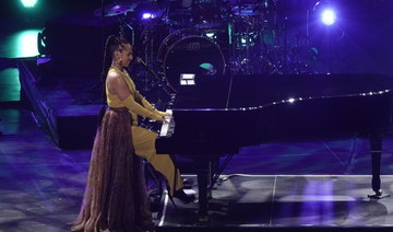 Alicia Keys wears Saudi label as she performs at AlUla