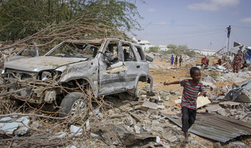 At least 13 people killed by suicide blast in central Somalia