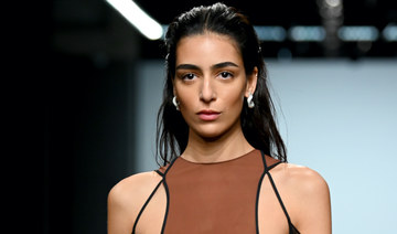 Moroccan-British model Nora Attal stuns on Nensi Dojaka Fall 2022 runway