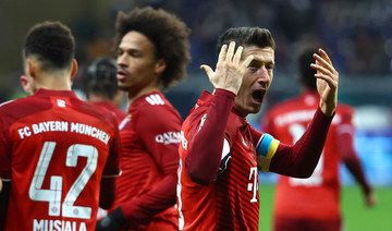 Super sub Sane seals Bayern win, Lewandowski shows Ukraine solidarity