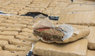 Saudi border guards seize 547 kg of hashish in smuggling crackdown
