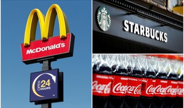 Coca-Cola, McDonald’s and Starbucks have joined a growing list of multinationals suspending operations in Russia. (Reuters/File Photos)