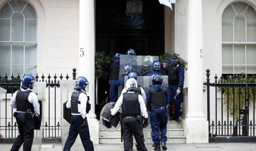 Police seek to oust squatters from Russian oligarch’s London mansion