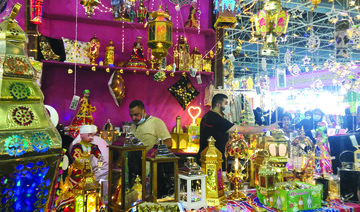 Many Saudis and expats flocked to exhibitions and local markets selling Ramadan decorations to buy their favorite items to decorate their homes, while others availed great Ramadan deals online. (Supplied)