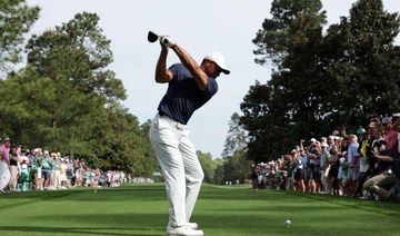 Tiger-mania building as Woods practices at Augusta