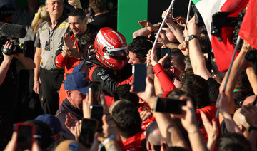 Ferrari driver Charles Leclerc wins Formula 1 Australian Grand Prix