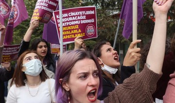 Hundreds rally against threat to close Turkish women’s rights group