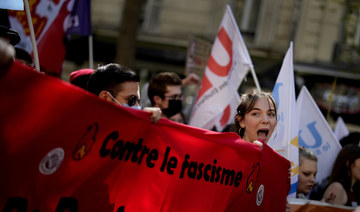 Opponents of French far-right protest as election campaign enters final week