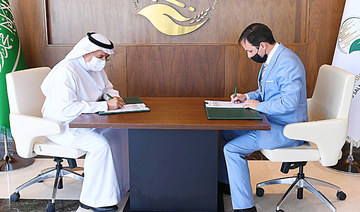 Dr. Abdullah Al-Rabeeah (Left) and David Fernández Puyana. (Supplied)