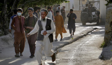 Blast kills more than 50 at Kabul mosque, its leader says