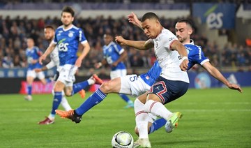 New champions PSG blow 2-goal lead in draw with Strasbourg