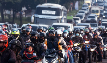 Millions of Indonesians stuck in huge traffic jams as annual Eid exodus returns