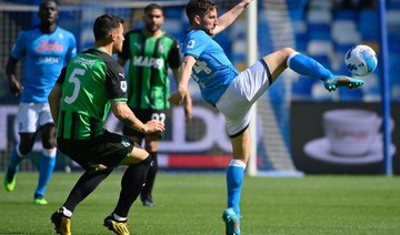 Napoli crush Sassuolo 6-1 to end miserable run
