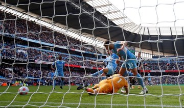 Scintillating City score five past Newcastle to take control of Premier League title race