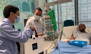 Saudi ambassador to UK visits citizens in London hospitals, wishes them happy Eid
