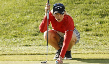 Sagstrom grabs LPGA Founders Cup lead with sizzling 63