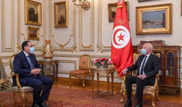 Tunisian president receives Egyptian PM