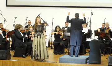 The concert in Jeddah was the second performance of Voices for Peace, following a show in Riyadh the night before. (Supplied)