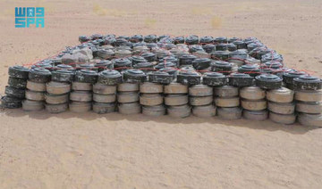 Since the beginning of the project, as many as 339,431 mines have been dismantled. (SPA)