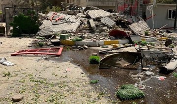 Iraq civil defense begin rescue operation after restaurant collapse in Baghdad 