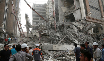 Iran disrupts internet as tower collapse toll hits 36