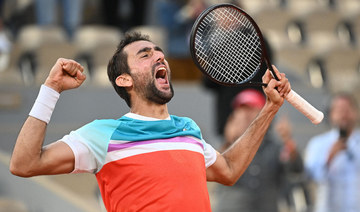 Cilic bombs 33 aces past Rublev into 1st French Open semifinal at age 33