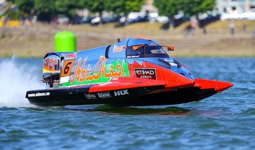 Team Abu Dhabi poised for big charge in F1H20 world title bid in Grand Prix of France powerboat race