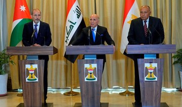 Egypt FM calls for economic integration with Jordan, Iraq