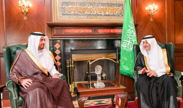 Tabuk governor receives Qatari ambassador to Kingdom