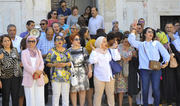 Striking judges, lawyers protest Tunisian president’s action