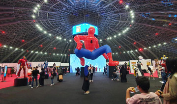 Pop-culture fans gathered in Jeddah Superdome for Stan Lee’s Super Con. (AN photo)