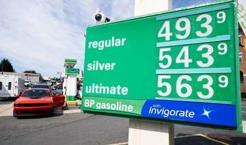 US gasoline average pump price tops $5 a gallon in historic first