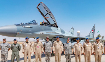 The Saudi and Egyptian air forces concluded the ‘Faisal 12-2022’ exercise. (Twitter/@modgovksa)