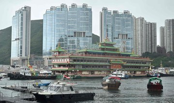 Hong Kong’s famed Jumbo Floating Restaurant towed away after half a century