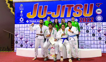 Saudi team add four medals on Day 2 of Jiu-Jitsu Thailand Open Grand Prix 2022