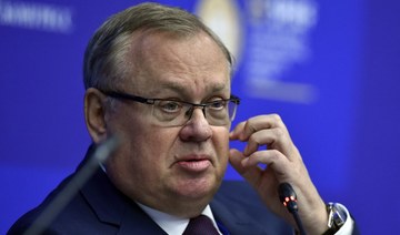Western sanctions affected 75% of Russian banks, VTB Bank CEO says 