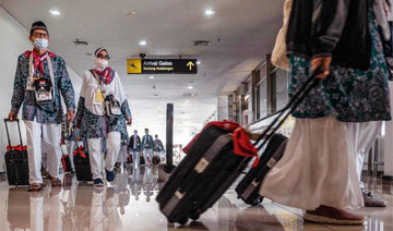 Saudia airline offers new luggage service for its Hajj customers. (SPA)