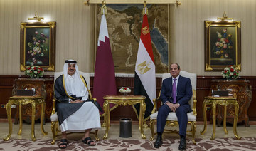 Qatar’s Emir arrives in Cairo to meet Egypt’s President