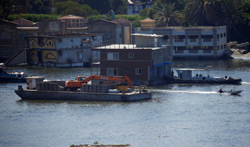 Owners distraught as historic Nile houseboats are removed