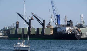 Ship with 7,000 tons of grain leaves Ukraine port as Russia pulls forces from Snake Island