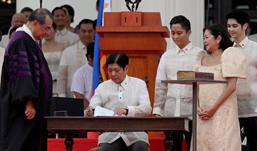 Marcos Jr. takes oath as president, vows ‘fresh chapter’ in Philippine history