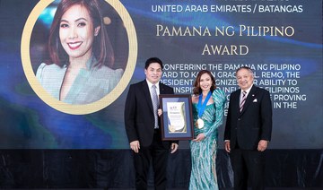 UAE-Based Filipino businesswoman receives Presidential Award
