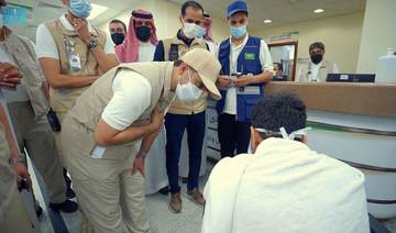 Saudi Health Minister Fahad Al-Jalajil visit Makkah and holy sites. (SPA)