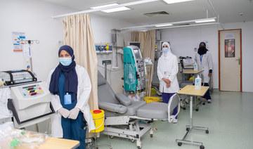 Hajj kidney patients receiving dialysis treatment
